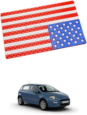 LOVMOTO Plastic Tray Mat For  Fiat Punto(Multicolor)