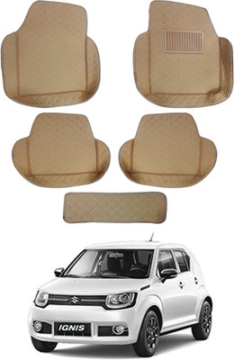 RKPSP Leatherite 7D Mat For  Hyundai i20(Beige)