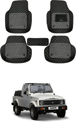RKPSP Leatherite 7D Mat For  Maruti Suzuki Gypsy King(Black)