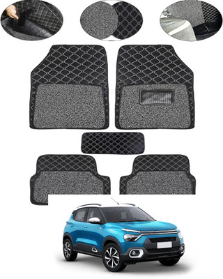 MSNP Leatherite 7D Mat For  Universal For Car(Black)