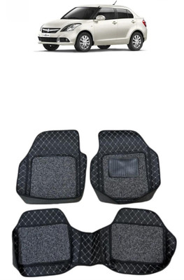 arneja trading company Leatherite 7D Mat For  Maruti Swift Dzire(Silver, Black)
