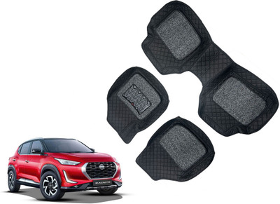 AUTO PEARL Leatherite 7D Mat For  Nissan Magnite(Black)