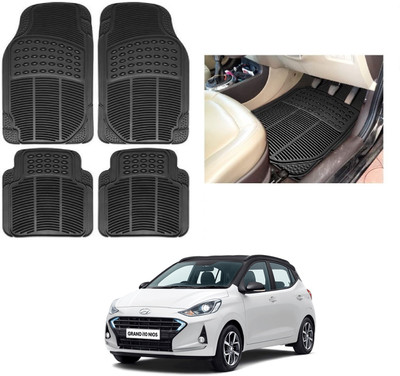ROSHNEER ENTERPRISES Rubber Standard Mat For  Hyundai Grand i10 Nios(Black)