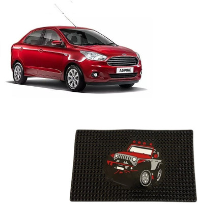 ARNEJA Rubber Standard Mat For  Ford Aspire(Black)