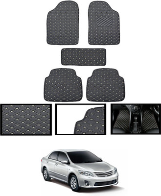 CCMM Leatherite Standard Mat For  Toyota Altis(Black)