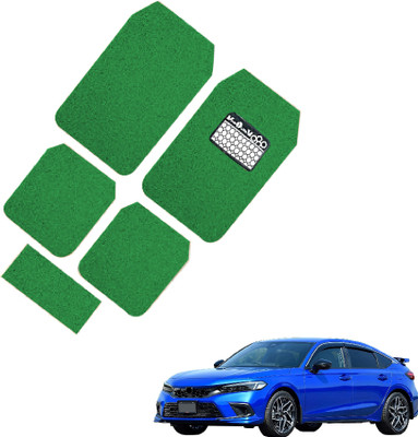 INSURE AUTOMOTIVE PVC Standard Mat For  Honda Civic(Green)