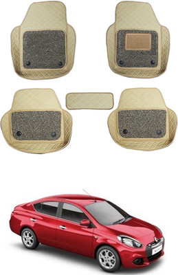 MATIES Leatherite 7D Mat For  Renault Scala(Beige)
