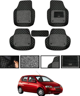 MATIES Leatherite 7D Mat For  Chevrolet Universal For Car(Black)