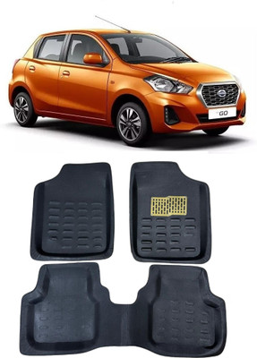 arneja trading company Polyutherine 3D Mat For  Datsun Go(Black)