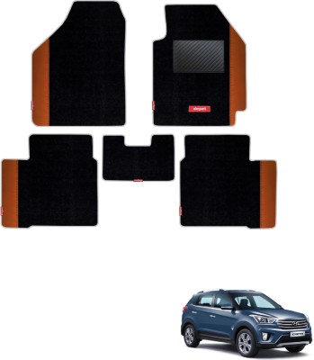 elegant Polypropylene Standard Mat For  Hyundai Creta(Black, Brown)