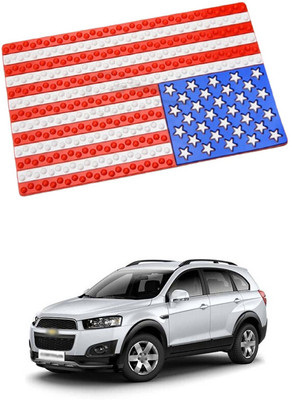 LOVMOTO Plastic Tray Mat For  Chevrolet Captiva(Multicolor)
