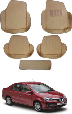 AYW Leatherite 7D Mat For  Toyota Etios Cross(Beige)