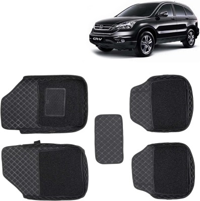 Kingsway Leatherite 7D Mat For  Honda CRV(Black)