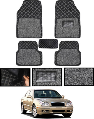 MSNP Leatherite 7D Mat For  Hyundai Sonata(Black)