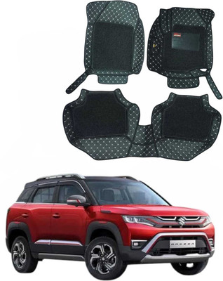 AUTOMOXCO Leather 7D Mat For  Maruti Suzuki Vitara Brezza(Black)