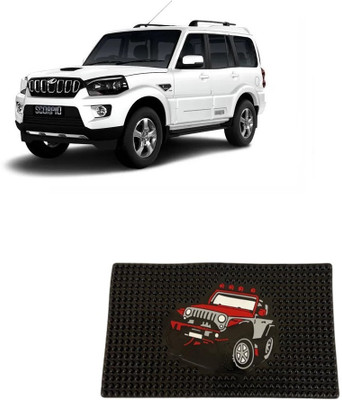 ARNEJA Rubber Standard Mat For  Mahindra Scorpio(Black)