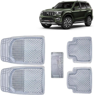 Kingsway PVC Tray Mat For  Mahindra Scorpio N(Clear)