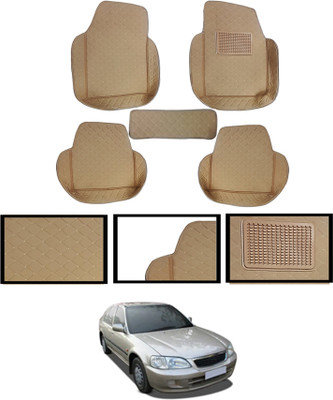 MSNP Leatherite 7D Mat For  Honda City(Beige)