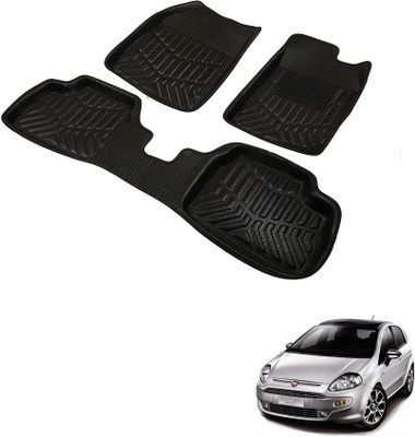 KOZDIKO Plastic 3D Mat For  Fiat Punto(Black)