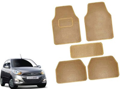 AUTO PEARL Polyester Standard Mat For  Hyundai i10(Beige)