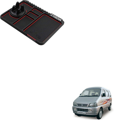 SEMAPHORE PVC, Silicone Standard Mat For  Maruti Versa(Black, Red)