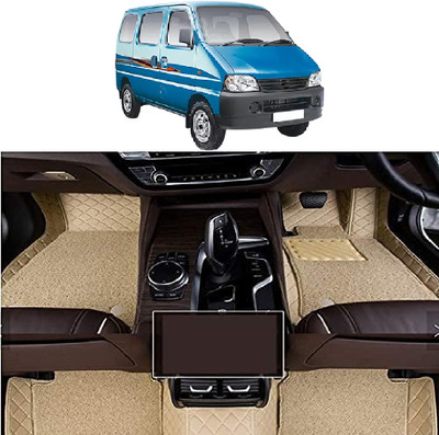 INSURE AUTOMOTIVE Leather 7D Mat For  Maruti Suzuki Eeco(Beige)