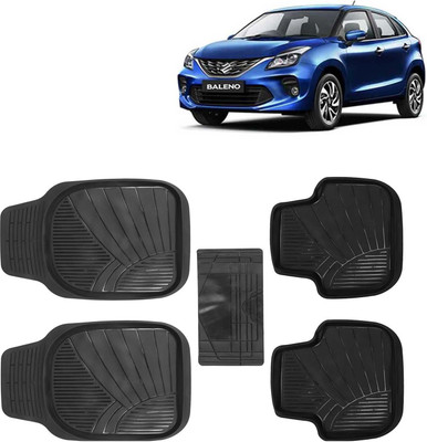 Kingsway PVC Tray Mat For  Maruti Suzuki Baleno(Black)