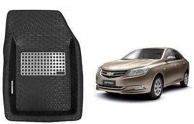 SLSHILPA Plastic Tray Mat For  Chevrolet Optra(Black)