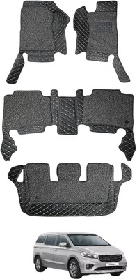 MOCKHE Leatherite 7D Mat For  Kia Carnival(Black)