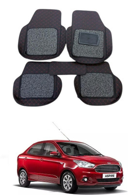 ARNEJA Leatherite 7D Mat For  Ford Aspire(Black)