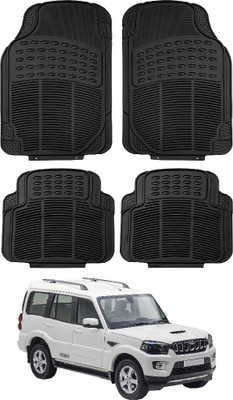 INSURE AUTOMOTIVE Vinyl Standard Mat For  Mahindra Scorpio(Black)
