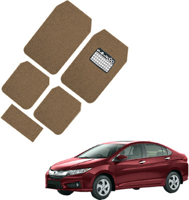 INSURE AUTOMOTIVE PVC Standard Mat For  Honda City(Beige)