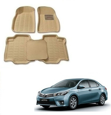 KBTR Plastic 3D Mat For  Toyota Corolla Altis(Beige)