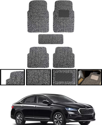 MATIES PVC Standard Mat For  Skoda Slavia(Black)