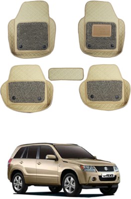 MATIES Leatherite 7D Mat For  Maruti Grand Vitara(Beige)