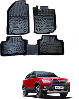 ARNEJA TPV 9D Mat For  Maruti Suzuki New Brezza(Black)