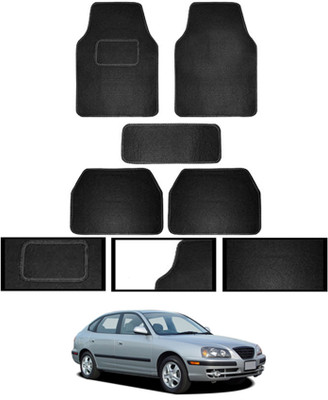 monolive Fabric Standard Mat For  Hyundai Elantra(Black)