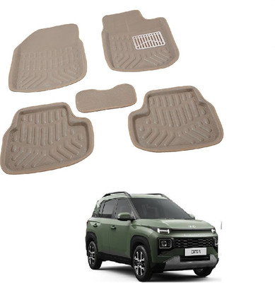 ROSHNEER ENTERPRISES PVC 3D Mat For  Hyundai Exter(Beige)