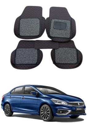 Autocom Leatherite 7D Mat For  Maruti Suzuki Ciaz(Black)