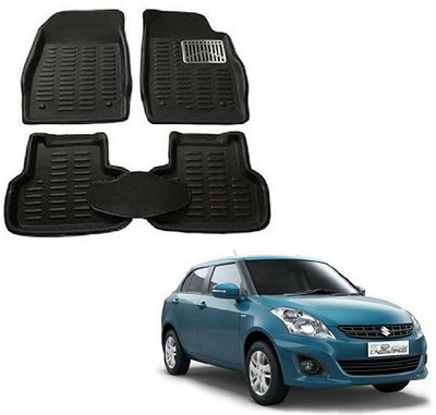KBTR PVC 3D Mat For  Maruti Suzuki Swift Dzire(Black)