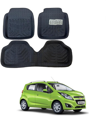 ROSHNEER ENTERPRISES PVC 3D Mat For  Chevrolet Beat(Black)