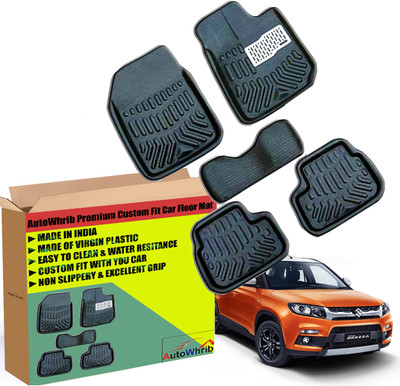 Autowhrib Plastic 3D Mat For  Maruti Suzuki Vitara Brezza(Black)