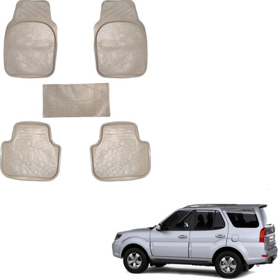 SS FOR YOUR SMART NEEDS Vinyl Standard Mat For  Tata Safari Dicor(Beige)