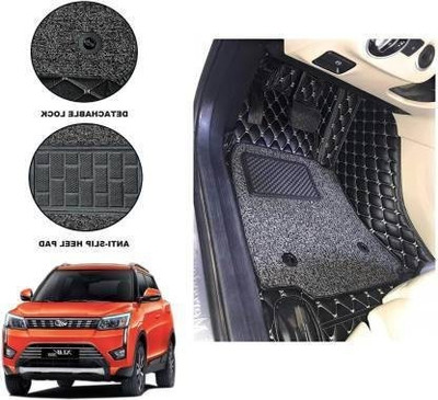 FF TRADERS Leatherite 7D Mat For  Mahindra XUV 300(Black)
