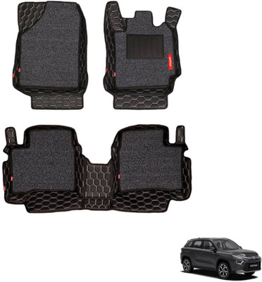 elegant Leatherite 7D Mat For  Toyota Urban Cruiser Hyryder(Black, White)