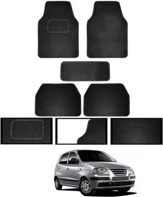 MSNP Fabric Standard Mat For  Hyundai Universal For Car(Black)