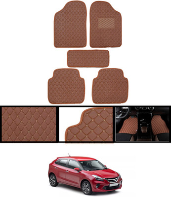 ABJD Leatherite Standard Mat For  Toyota Glanza(Orange)
