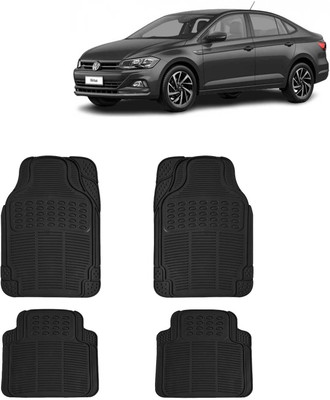 Kingsway PVC Standard Mat For  Volkswagen Virtus(Black)