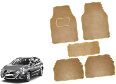 AUTO PEARL Polyester Standard Mat For  Maruti S-Cross(Beige)