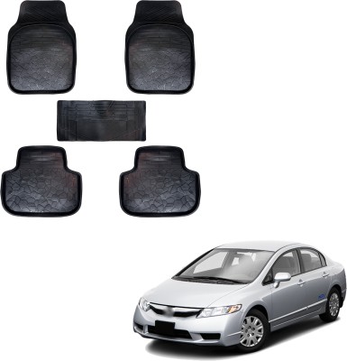 SS FOR YOUR SMART NEEDS Vinyl Standard Mat For  Honda Civic(Black)